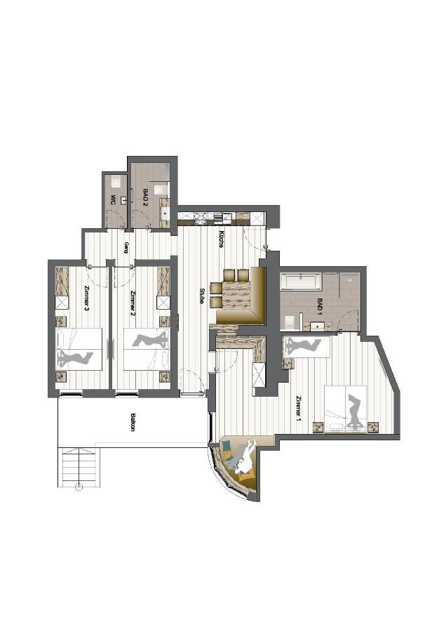 גרלוס Hotel-Appartement Ferienhof מראה חיצוני תמונה