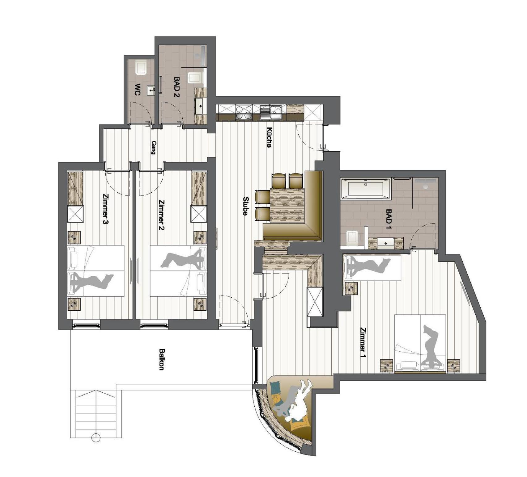גרלוס Hotel-Appartement Ferienhof מראה חיצוני תמונה